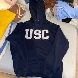 Navy blue USC hoodie